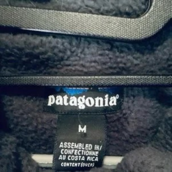 Vintage Patagonia Red Fleece lined Vest zip up women’s size Medium - Picture 3 of 3